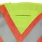 Pioneer Break Away Zip Vest, Green, Medium, Polyester Mesh, Polyester Tricot, Yellow/Green, Size M V1021260U-M - alternate 4